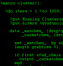 SAS Code